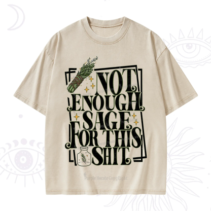 Purplehecate Smudge for This Shit Washed T-Shirt