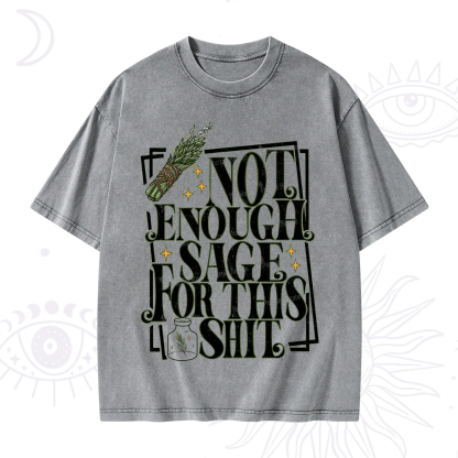 Purplehecate Smudge for This Shit Washed T-Shirt