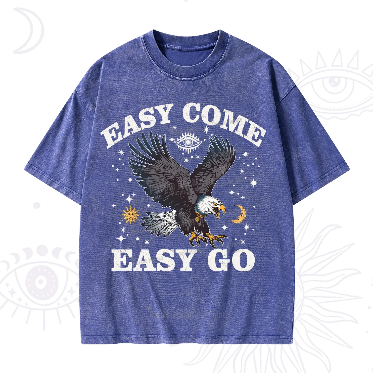 Purplehecate Easy Come Easy Go Washed T-Shirt