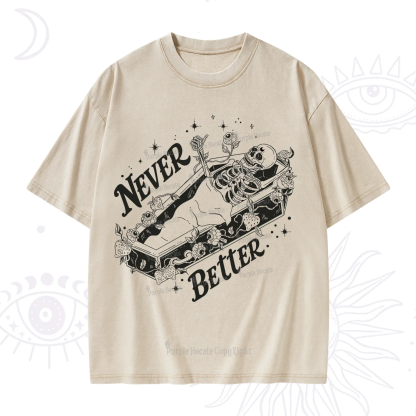 Purplehecate Never Better Washed T-Shirt