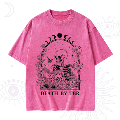 Purplehecate Death By TBR Washed T-Shirt