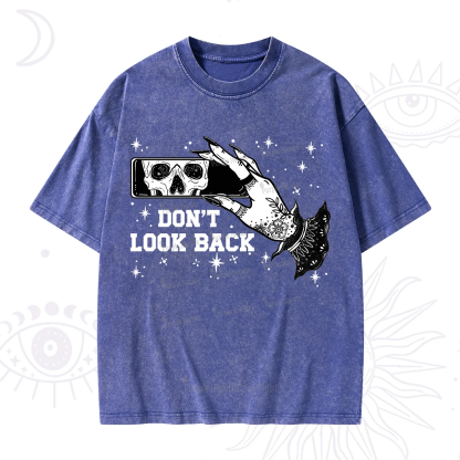 Purplehecate Don't Look Back Washed T-Shirt