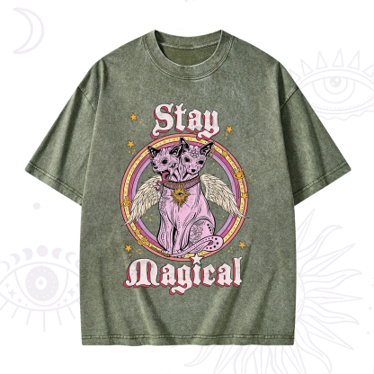 Purplehecate Stay Magical Washed T-Shirt