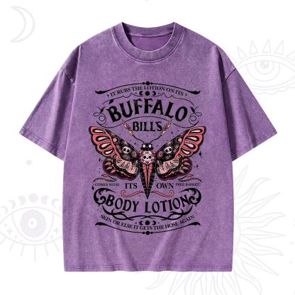 Purplehecate Buffalo Bill's Body Lotion Washed T-Shirt
