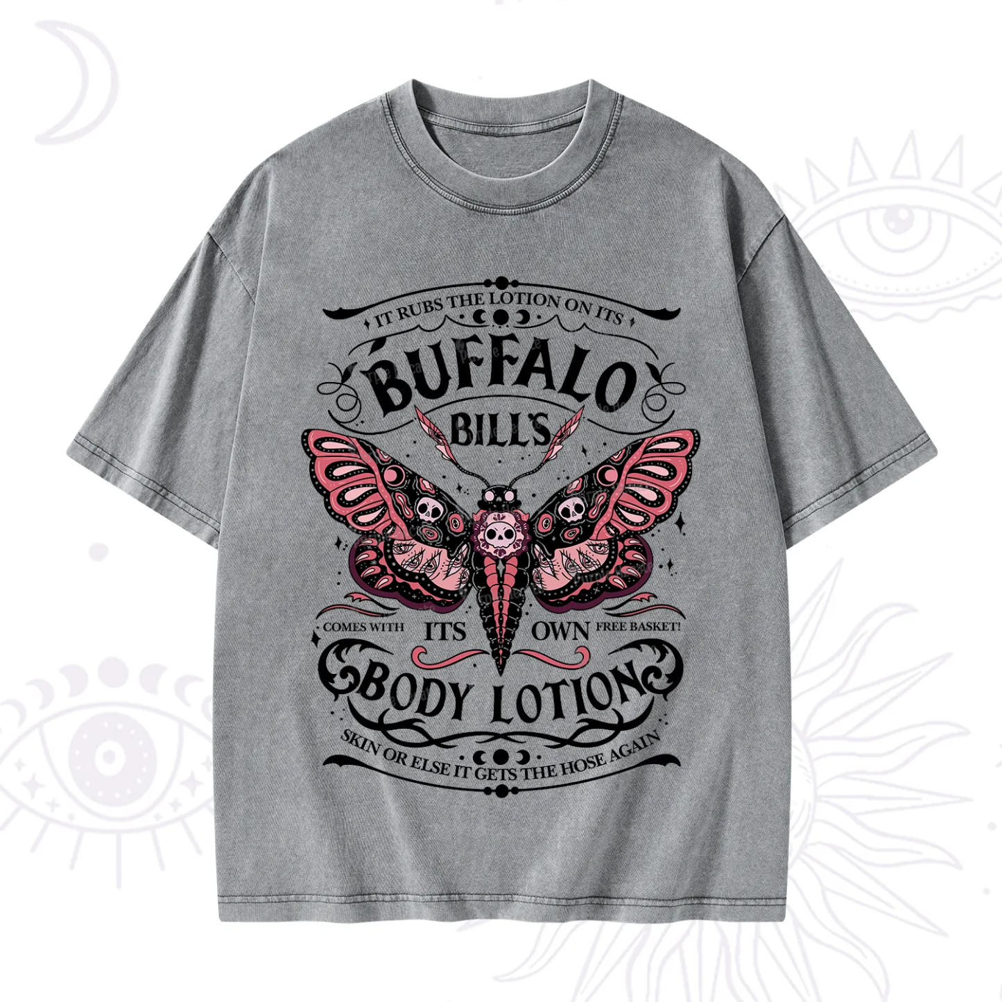 Purplehecate Buffalo Bill's Body Lotion Washed T-Shirt