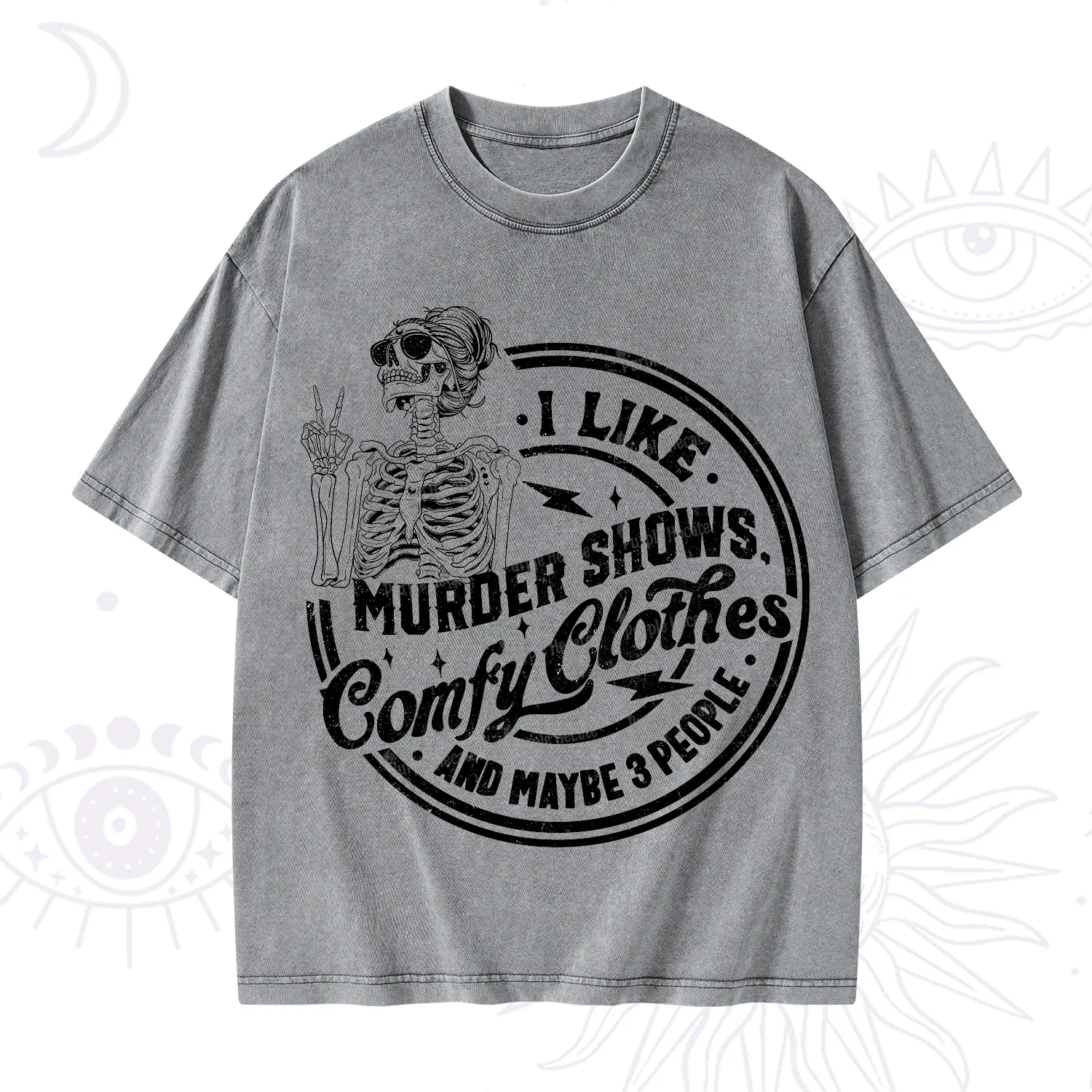 Purplehecate I Like Murder Shows Comfy Clothes And Maybe 3 People Washed T-Shirt