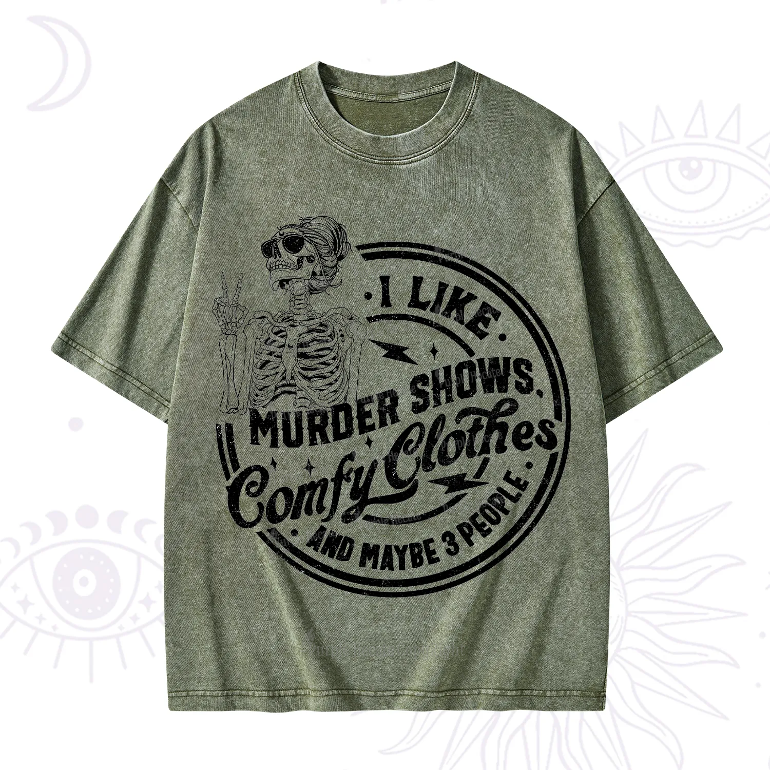 Purplehecate I Like Murder Shows Comfy Clothes And Maybe 3 People Washed T-Shirt