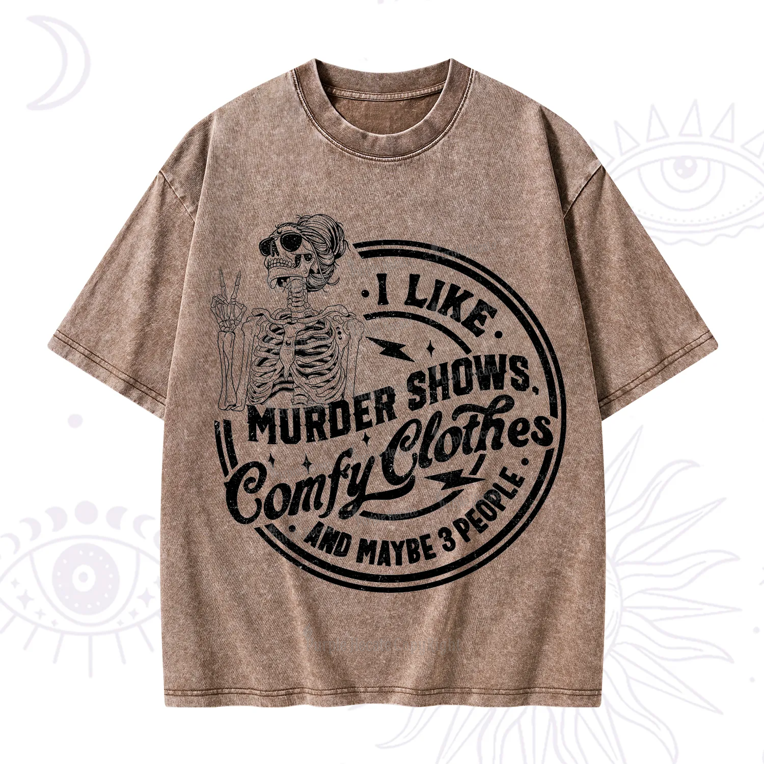 Purplehecate I Like Murder Shows Comfy Clothes And Maybe 3 People Washed T-Shirt