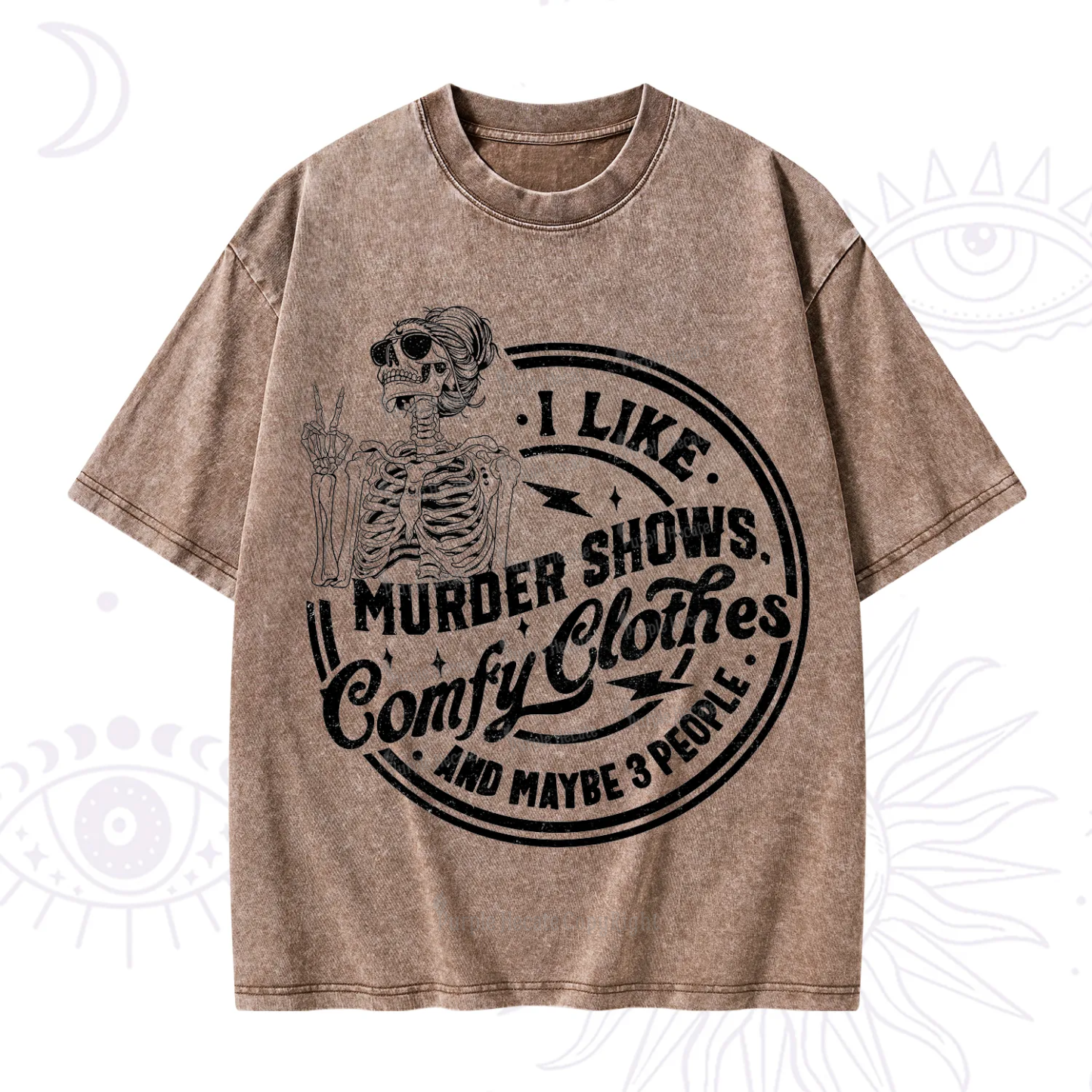 Purplehecate I Like Murder Shows Comfy Clothes And Maybe 3 People Washed T-Shirt