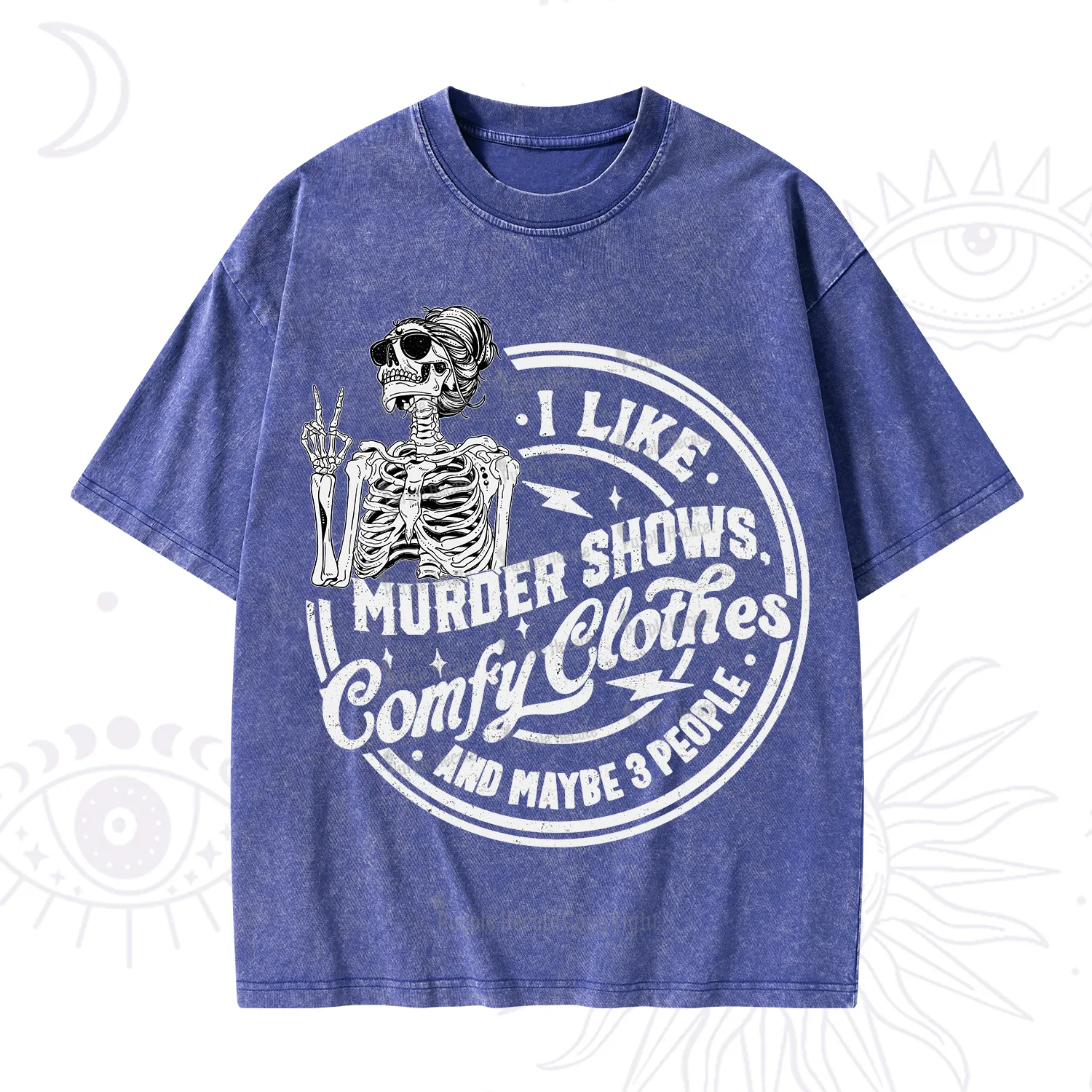 Purplehecate I Like Murder Shows Comfy Clothes And Maybe 3 People Washed T-Shirt