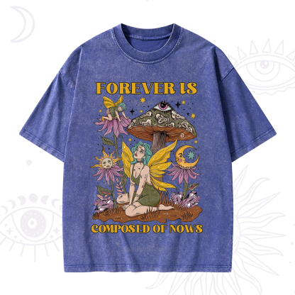 Purplehecate Forever Is Composed Of Nows Washed T-Shirt