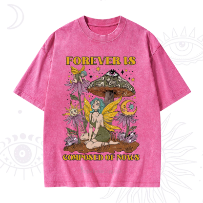 Purplehecate Forever Is Composed Of Nows Washed T-Shirt