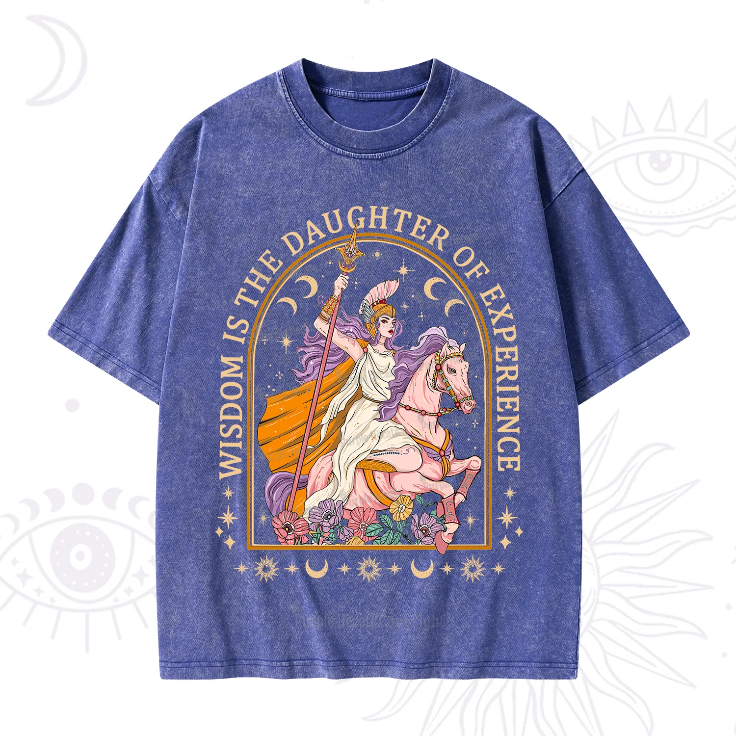 Purplehecate Wisdom Is The Daughter Of Experience Washed T-Shirt