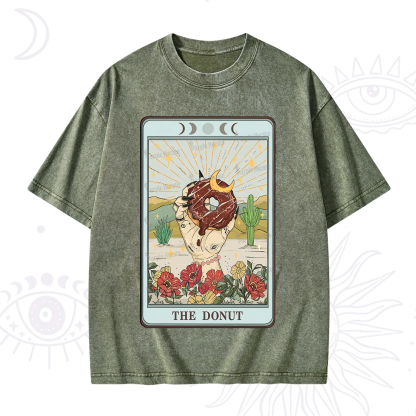 Purplehecate The Donut Tarot Washed T-Shirt