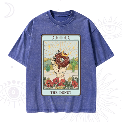 Purplehecate The Donut Tarot Washed T-Shirt