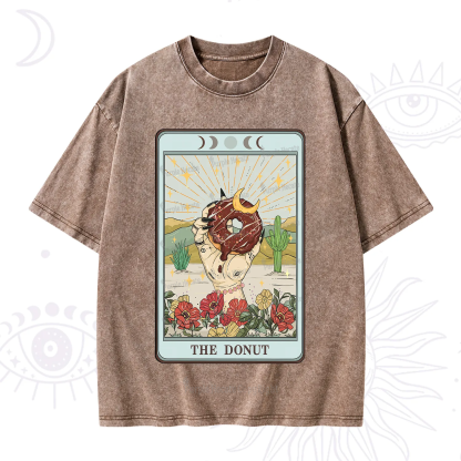 Purplehecate The Donut Tarot Washed T-Shirt