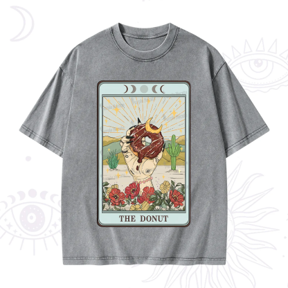 Purplehecate The Donut Tarot Washed T-Shirt