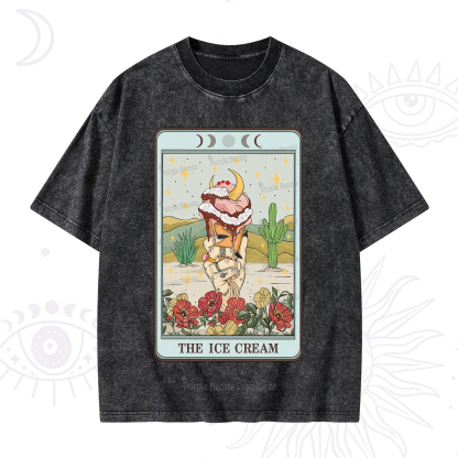 Purplehecate The Ice Cream Tarot Washed T-Shirt