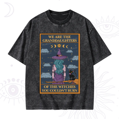 Purplehecate The Witches You Couldn't Burn Washed T-Shirt