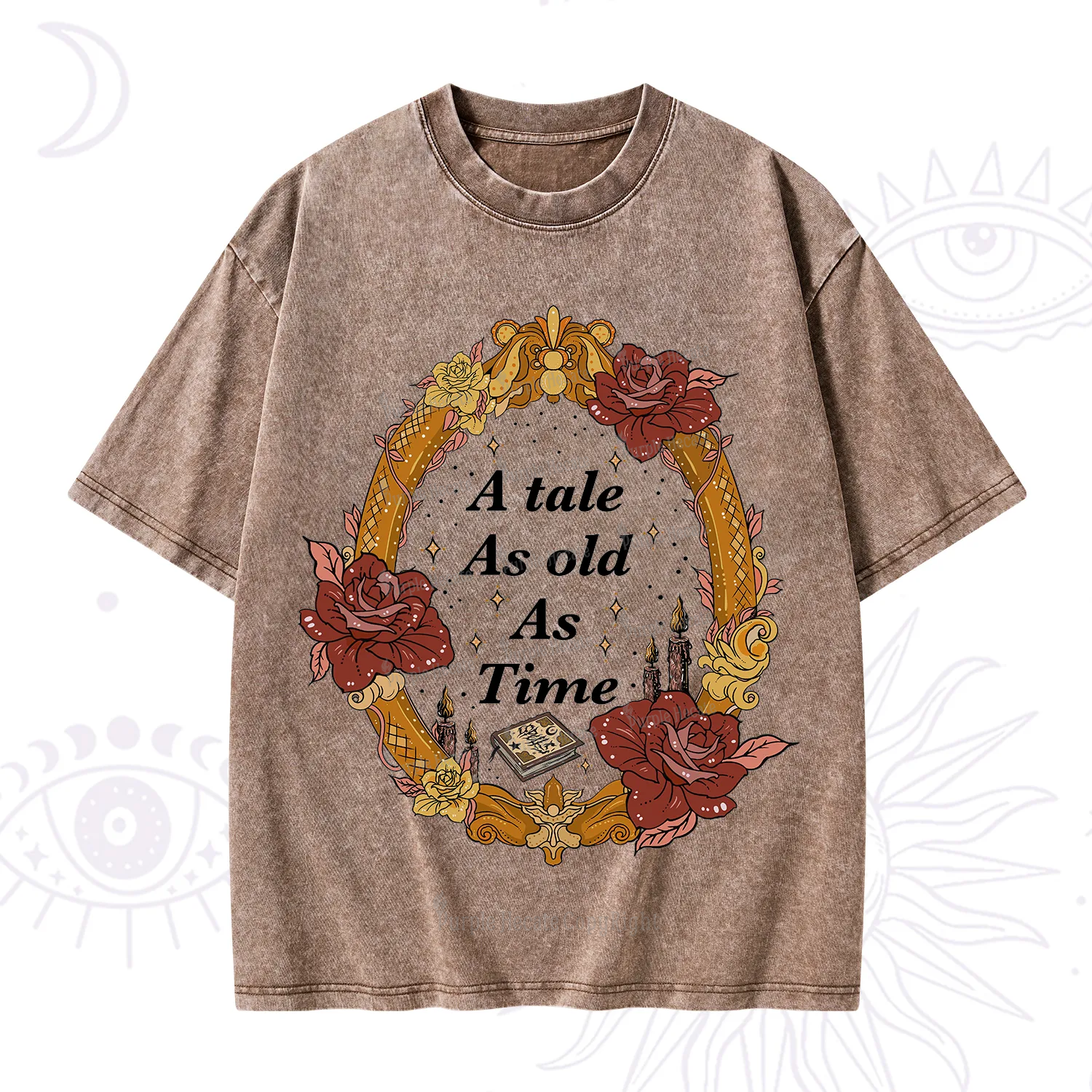 Purplehecate A Tale As Old As Time Washed T-Shirt