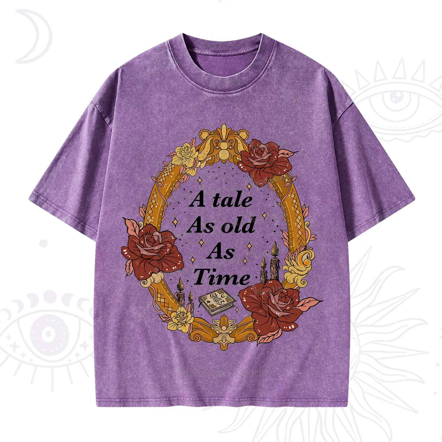 Purplehecate A Tale As Old As Time Washed T-Shirt