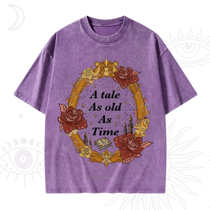 Purplehecate A Tale As Old As Time Washed T-Shirt