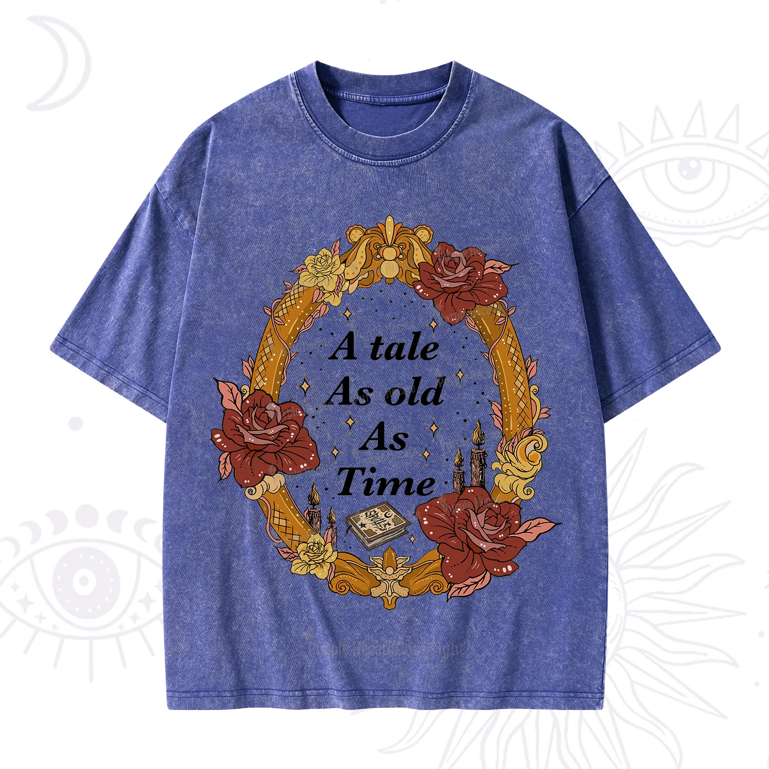 Purplehecate A Tale As Old As Time Washed T-Shirt