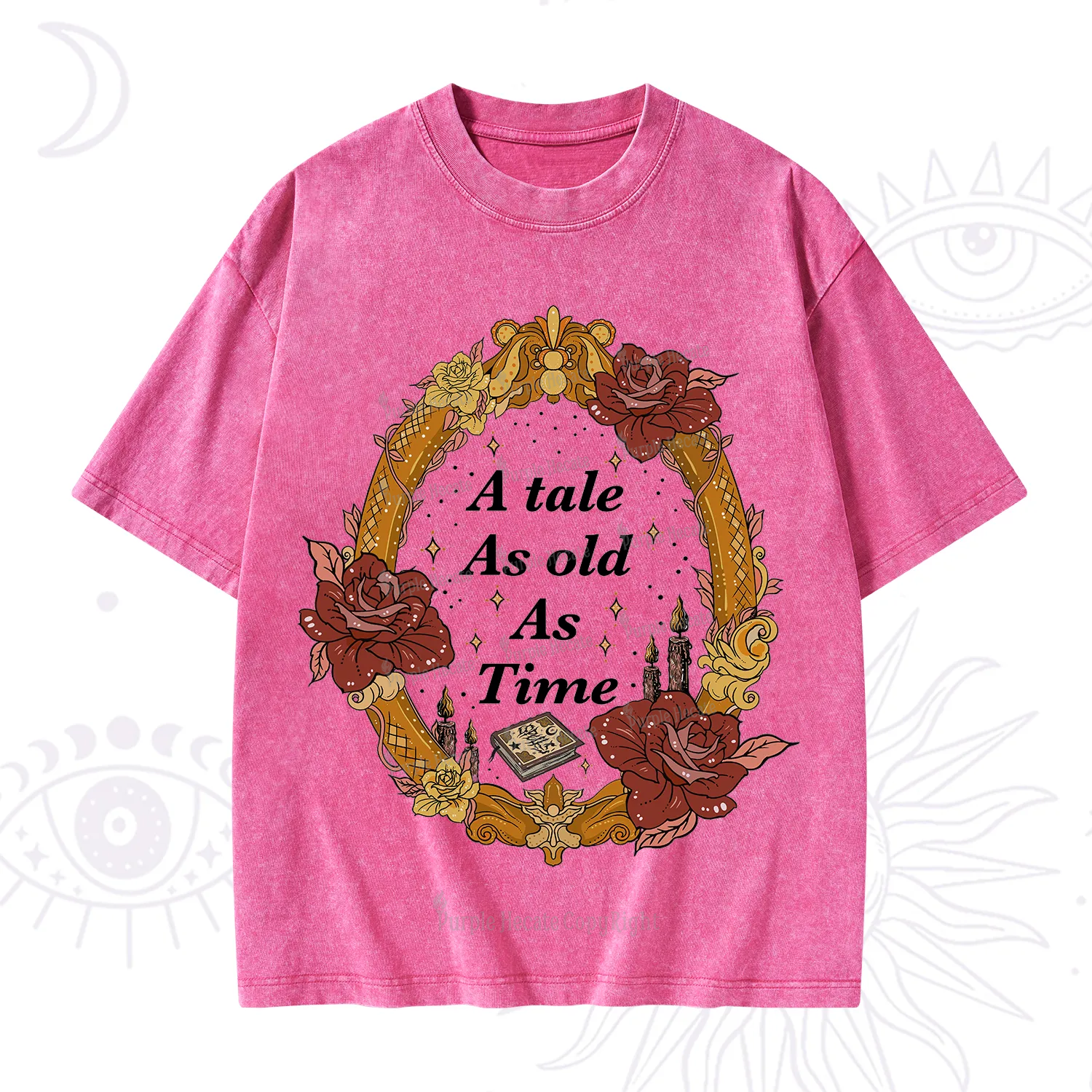 Purplehecate A Tale As Old As Time Washed T-Shirt
