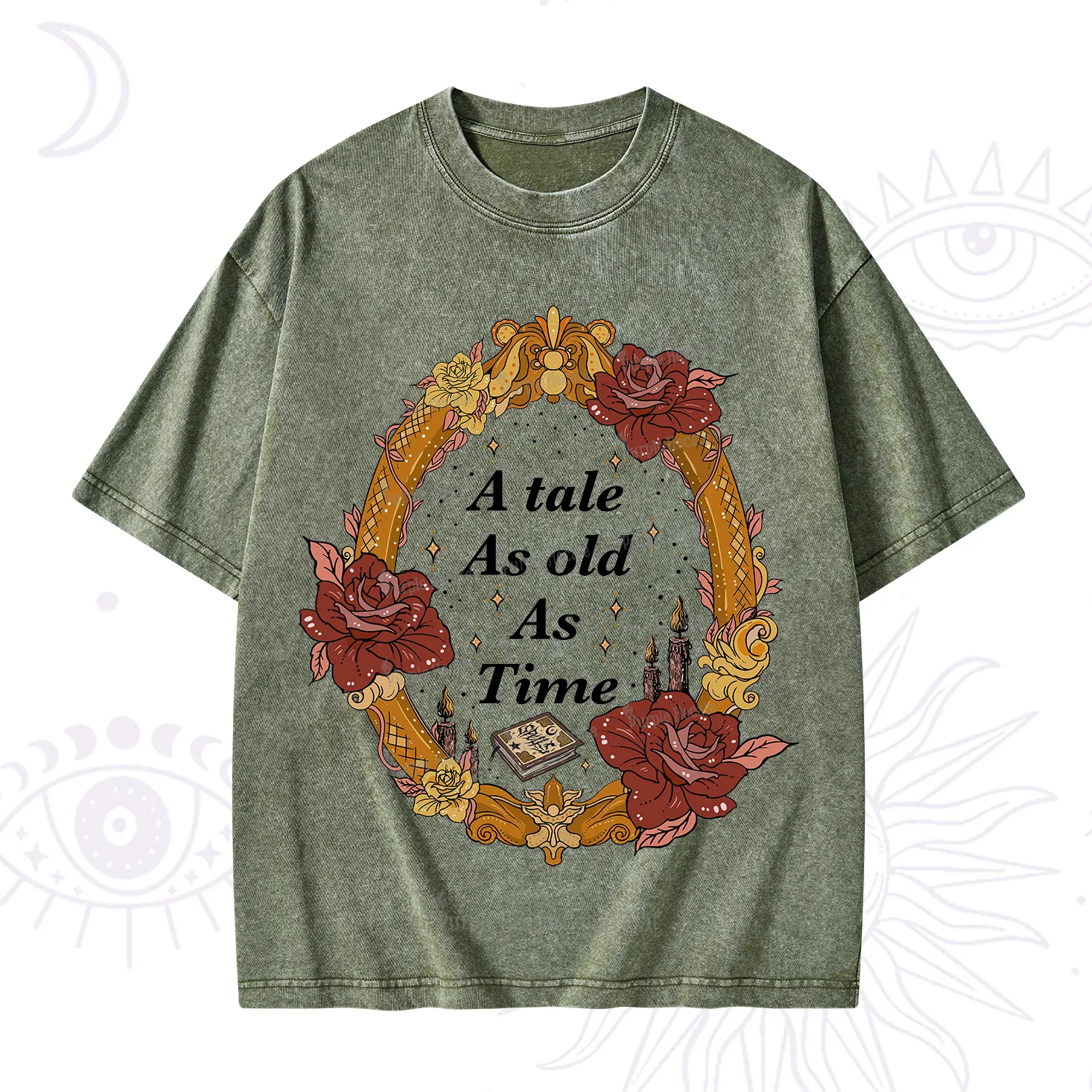 Purplehecate A Tale As Old As Time Washed T-Shirt