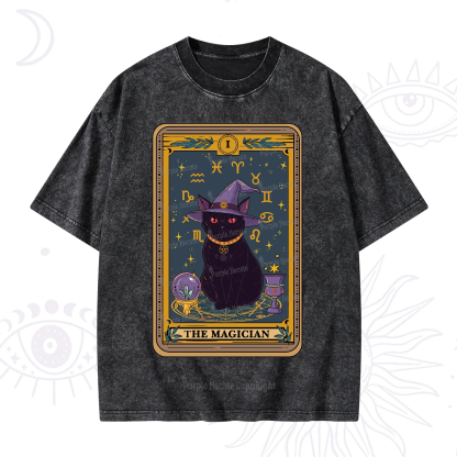Purplehecate The Magician Tarot Washed T-Shirt