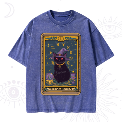 Purplehecate The Magician Tarot Washed T-Shirt
