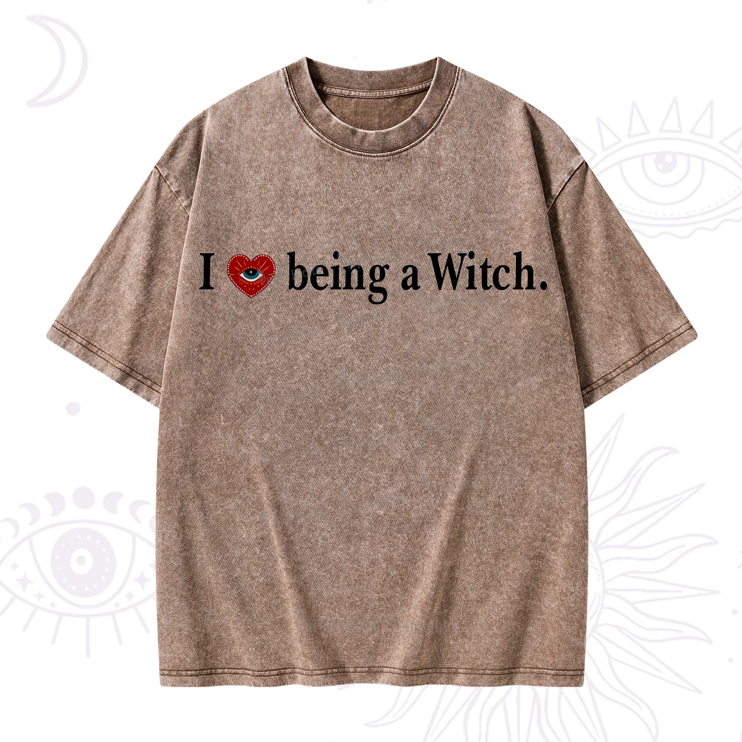 Purplehecate I Being A Witch Washed T-Shirt