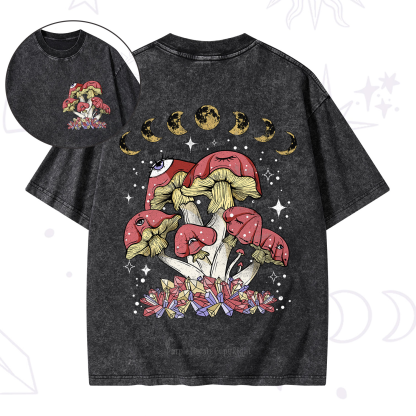 Purplehecate Magic Mushroom Washed T-Shirt