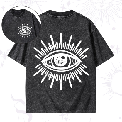 Purplehecate Evil Eye Washed T-Shirt