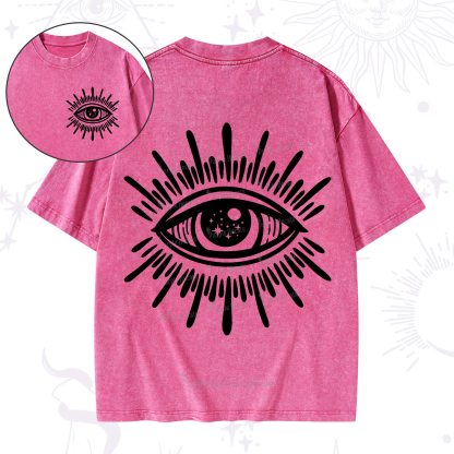 Purplehecate Evil Eye Washed T-Shirt