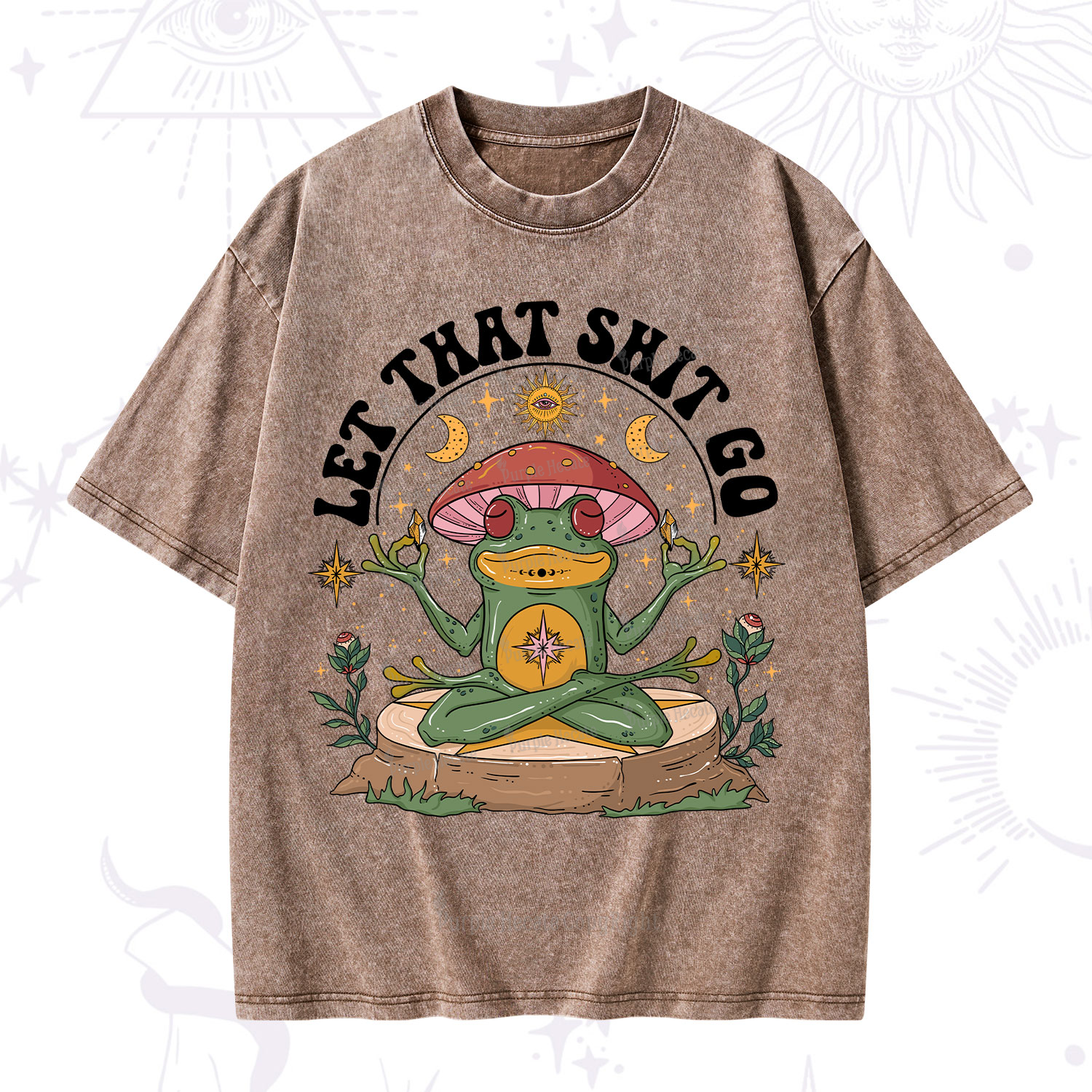 Purplehecate Let That Shit Go Washed T-Shirt