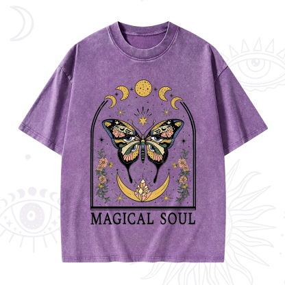 Purplehecate Magical Soul Washed T-Shirt