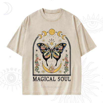 Purplehecate Magical Soul Washed T-Shirt