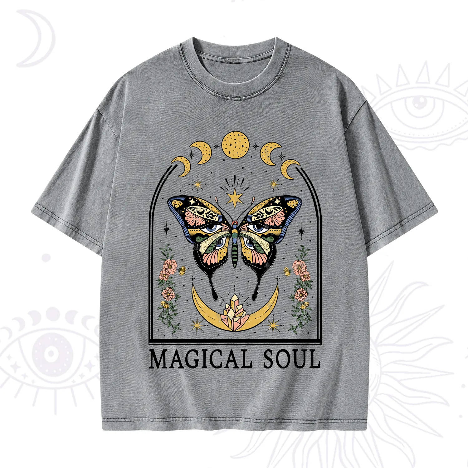 Purplehecate Magical Soul Washed T-Shirt
