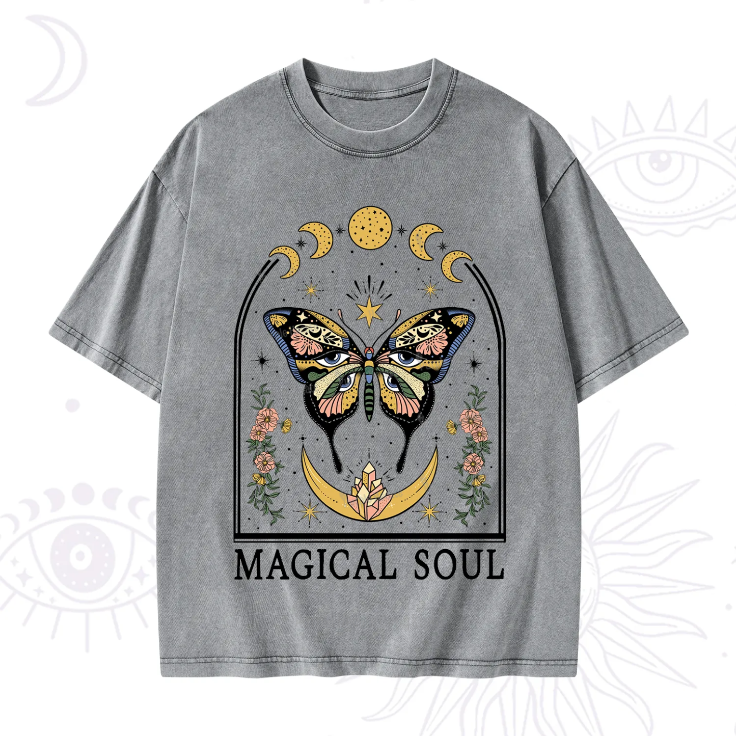 Purplehecate Magical Soul Washed T-Shirt
