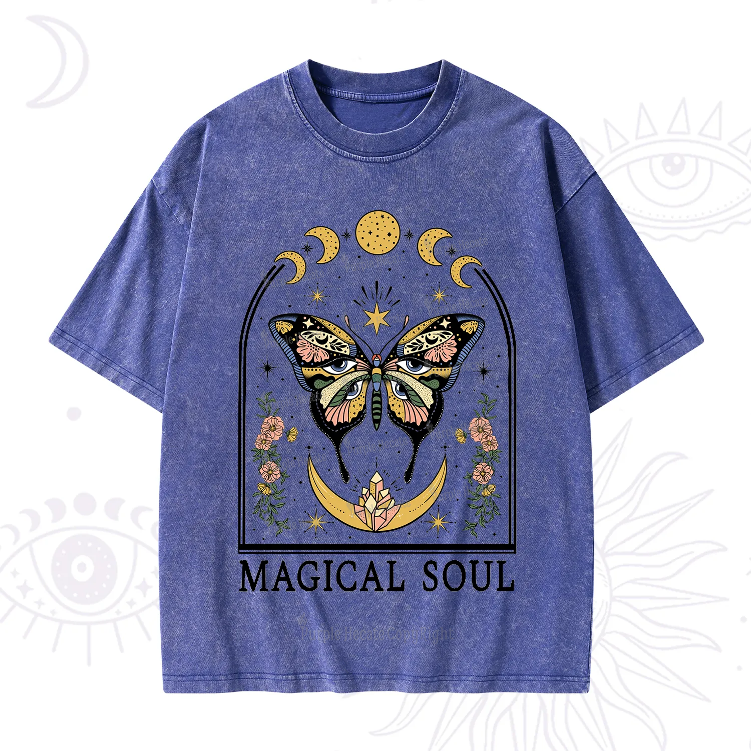 Purplehecate Magical Soul Washed T-Shirt