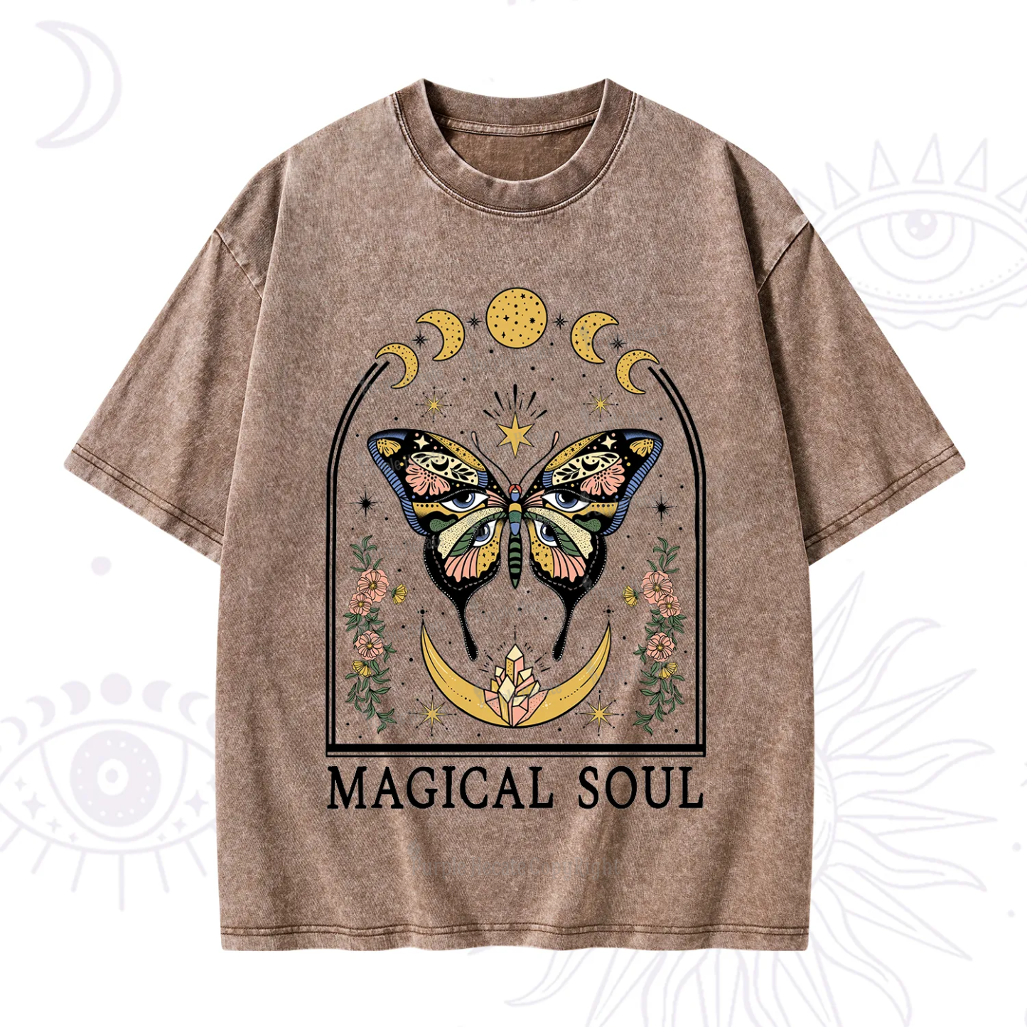 Purplehecate Magical Soul Washed T-Shirt