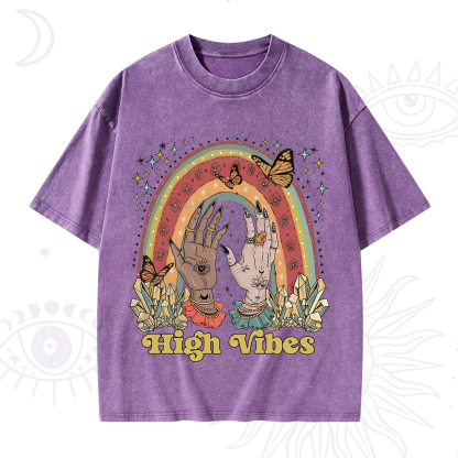 Purplehecate High Vibes Washed T-Shirt