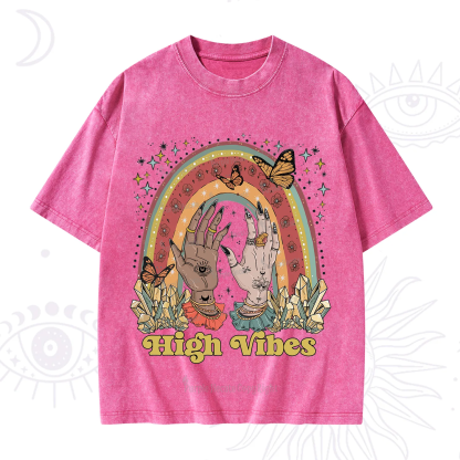 Purplehecate High Vibes Washed T-Shirt