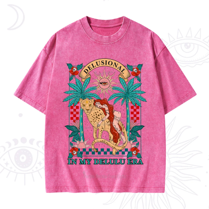 Purplehecate In My Delulu Era Washed T-Shirt