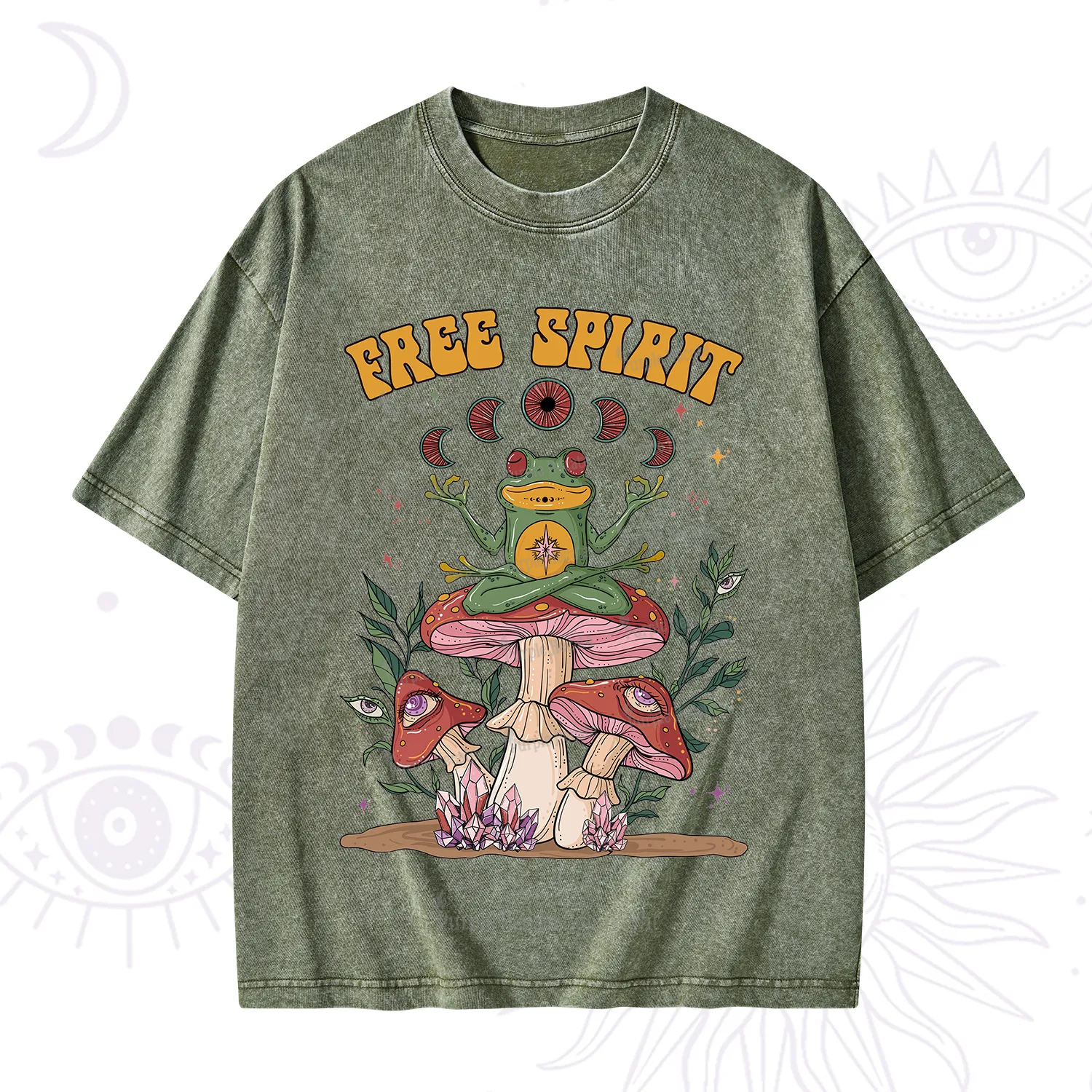 Purplehecate Free Spirit Washed T-Shirt