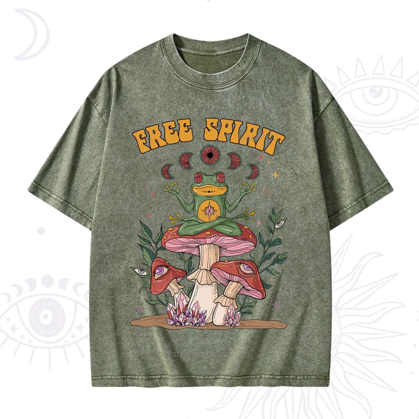 Purplehecate Free Spirit Washed T-Shirt