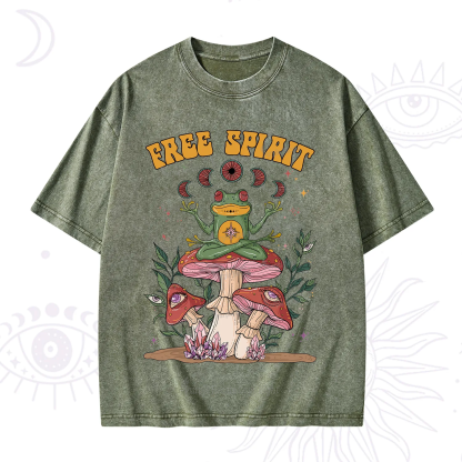 Purplehecate Free Spirit Washed T-Shirt