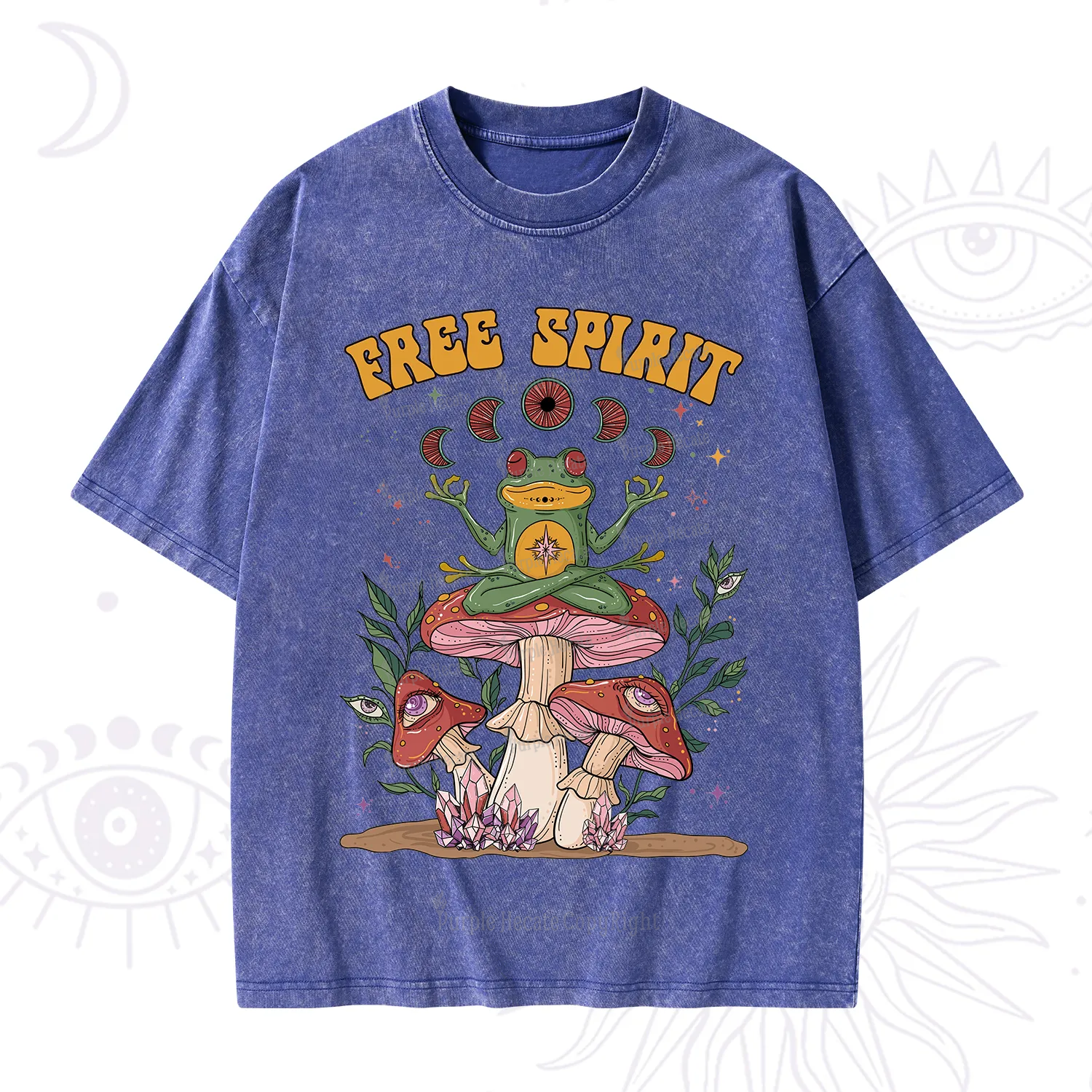 Purplehecate Free Spirit Washed T-Shirt