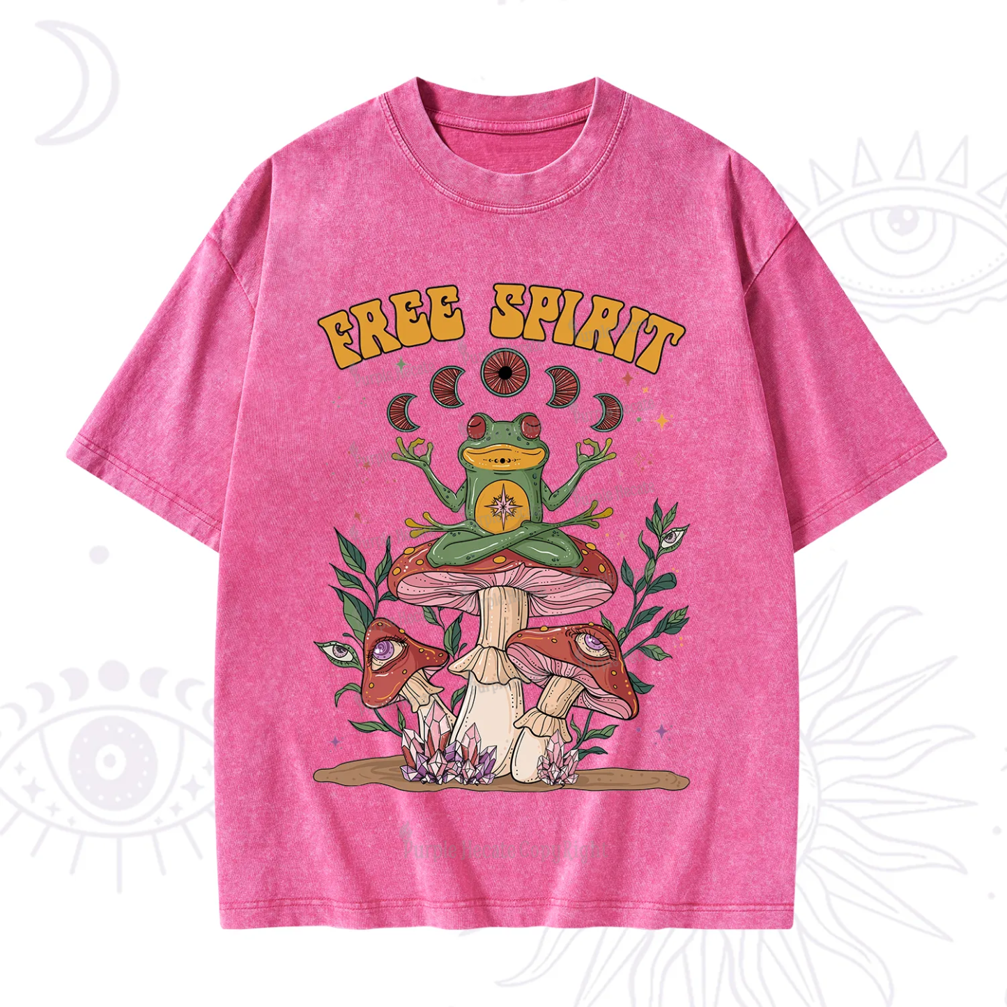 Purplehecate Free Spirit Washed T-Shirt